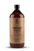 Kmetaxi Professional Argan Shampoo 1000ml – Sulfate Free Keratin Shampoo for Dry & Damaged Hair, Moisturizing, Frizz Control, Paraben & Silicone Free Hair Repair Shampoo