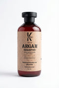 Kmetaxi Professional Argan Shampoo 300ml – Sulfate Free Keratin Shampoo for Dry & Damaged Hair, Moisturizing, Frizz Control, Paraben & Silicone Free Hair Repair Shampoo