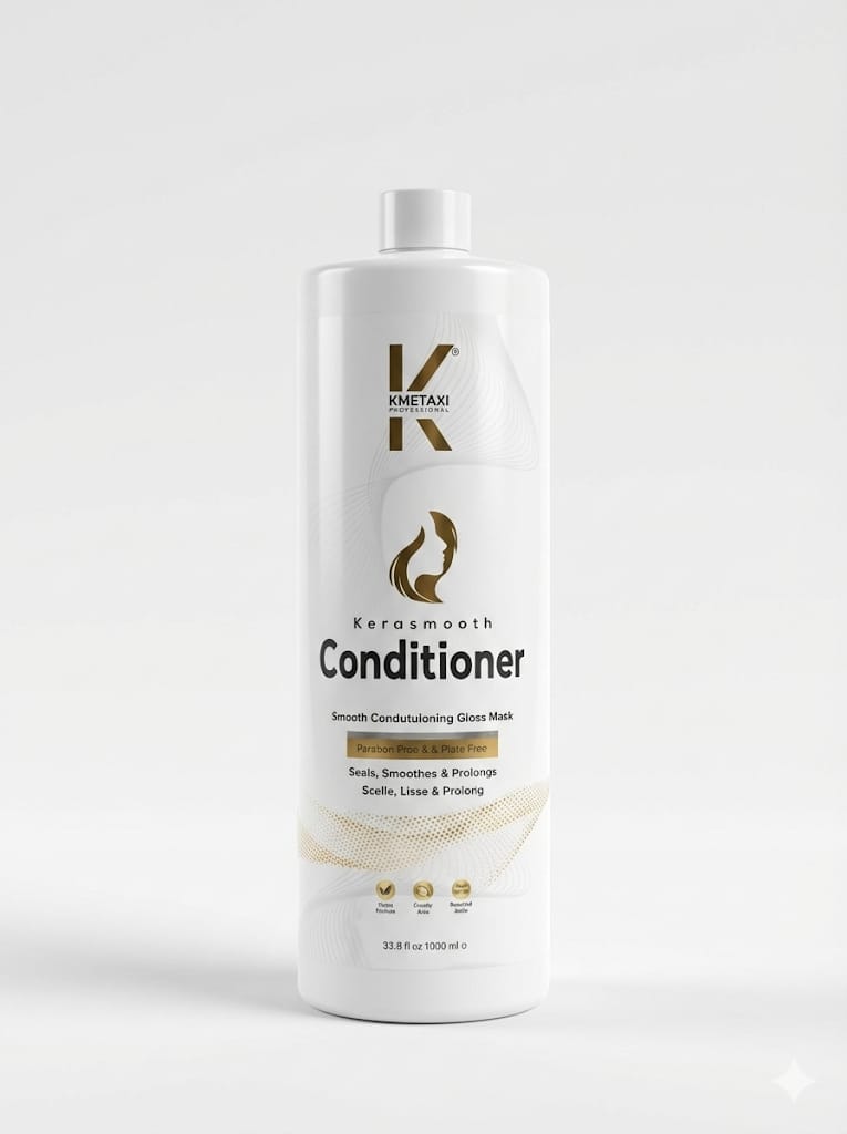 Keratin Conditioner Sulphate Free for Dry & Damaged Hair, Smoothening Hair Conditioner with Argan Oil, Avocado & Hyaluronic Acid, Anti Frizz Repair for Soft Silky Hair – 1000ml