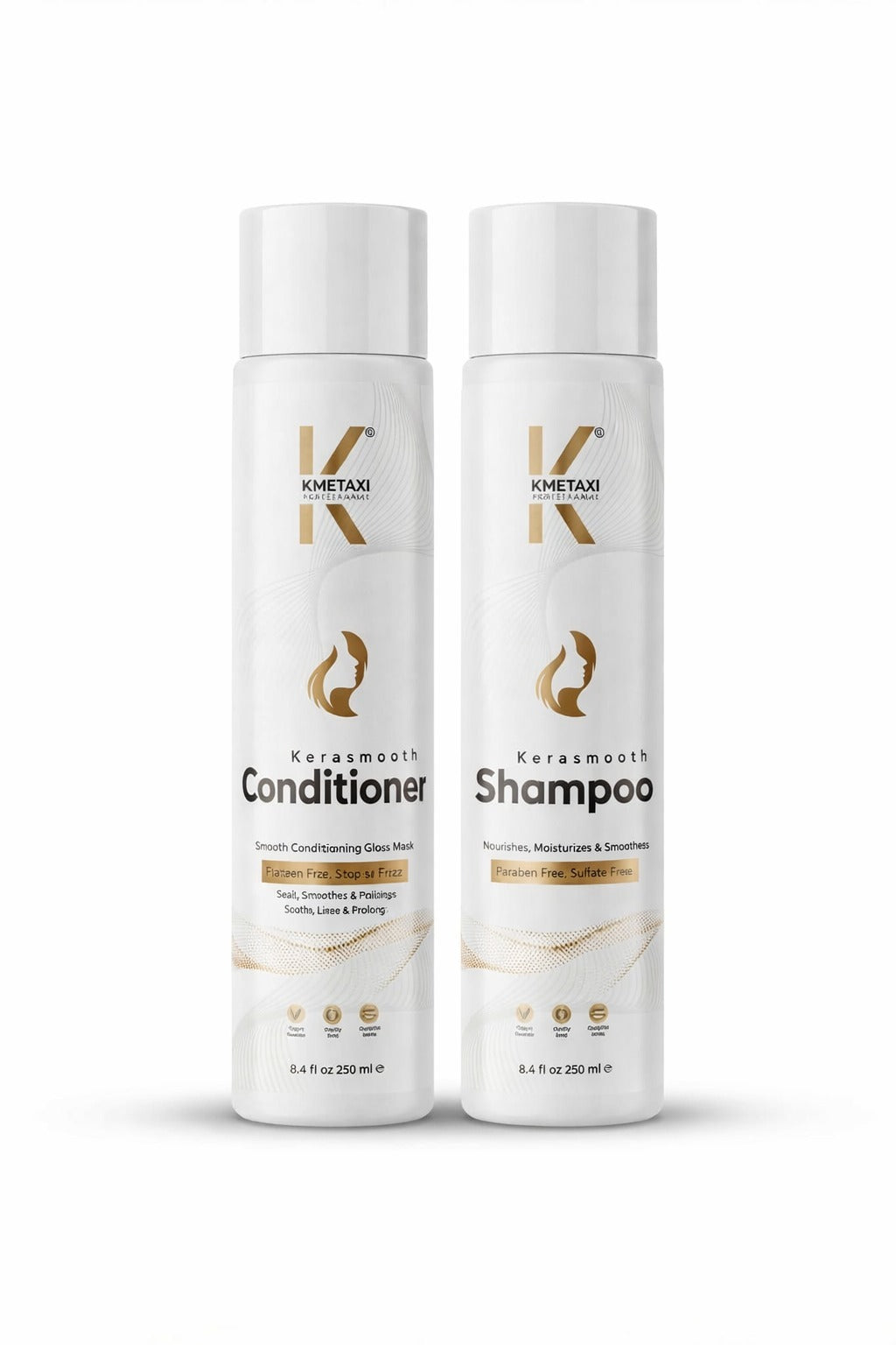 KMETAXI COMBO OFFER KMETAXI KERASMOOTH SHAMPOO – CONDITIONER COMBO